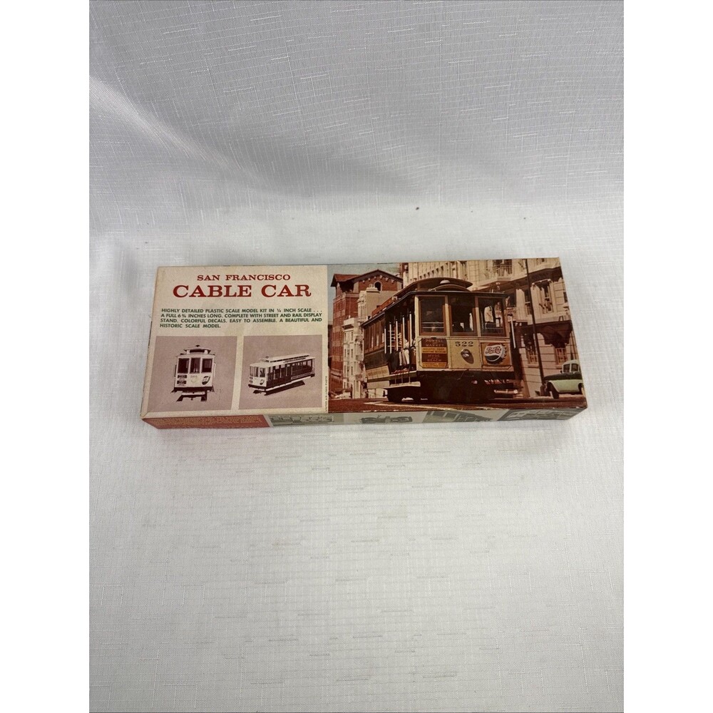Hawk San Francisco Cable Car Model Kit #517-130